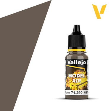 Vallejo 71290 Model Air US Earth Brown 17ml